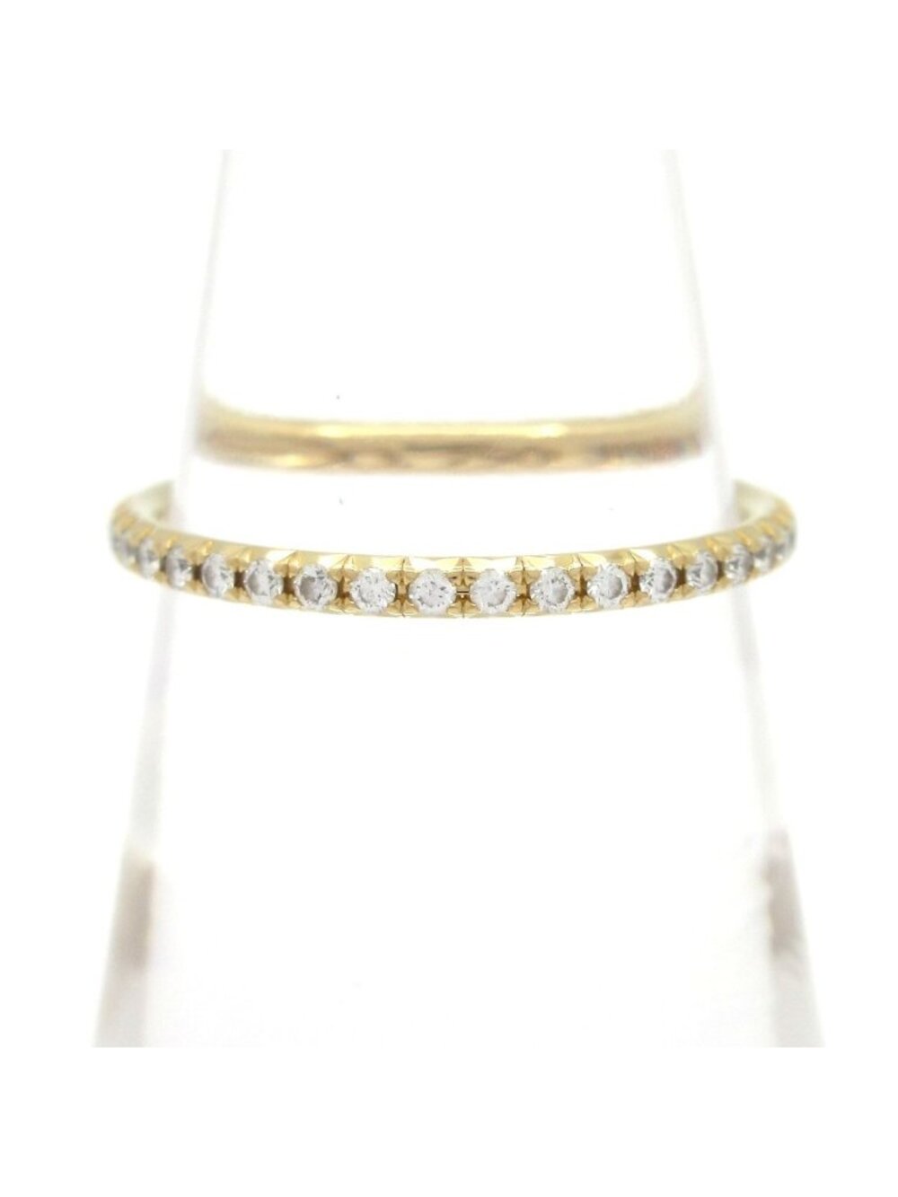 Tiffany & Co Ring Metro 18k Yellow Gold Diamond